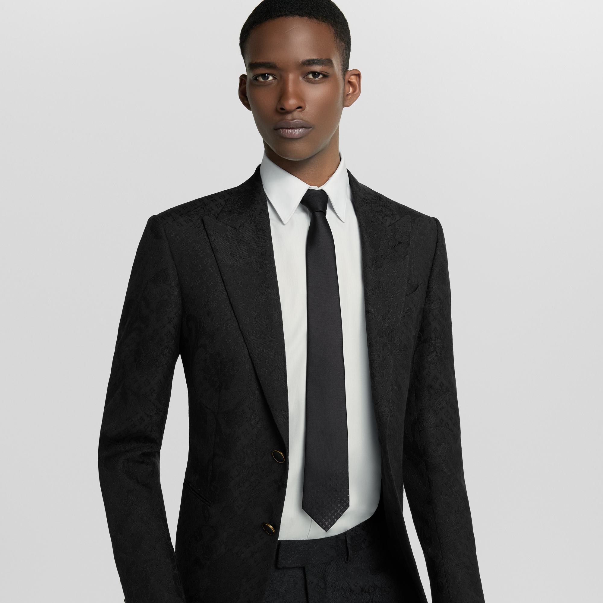 LV Fishnet Tie S00 - Men - Accessories | LOUIS VUITTON ®